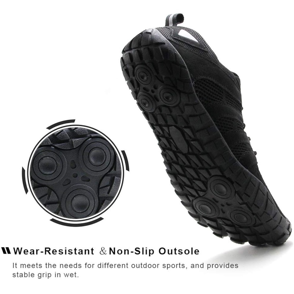 Wide enough toe box allows your toes to relax. Barefoot inspired